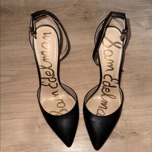 Sam Edelman Black Harlow Pump